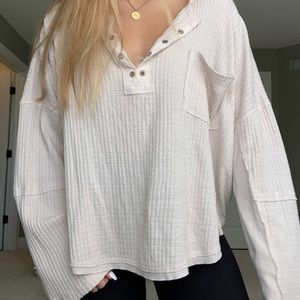 Free People Relaxed Long Sleeve